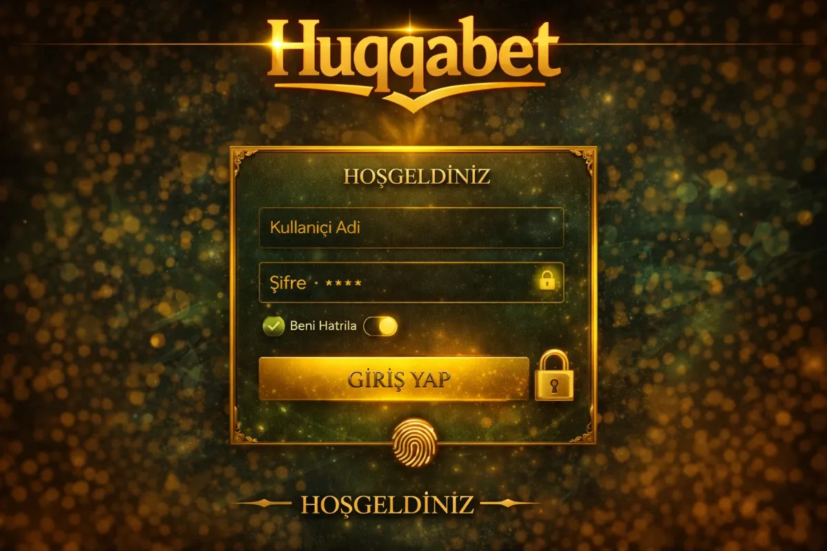Huqqabet giriş ekranı ve güncel adres — Türkiye erişim rehberi