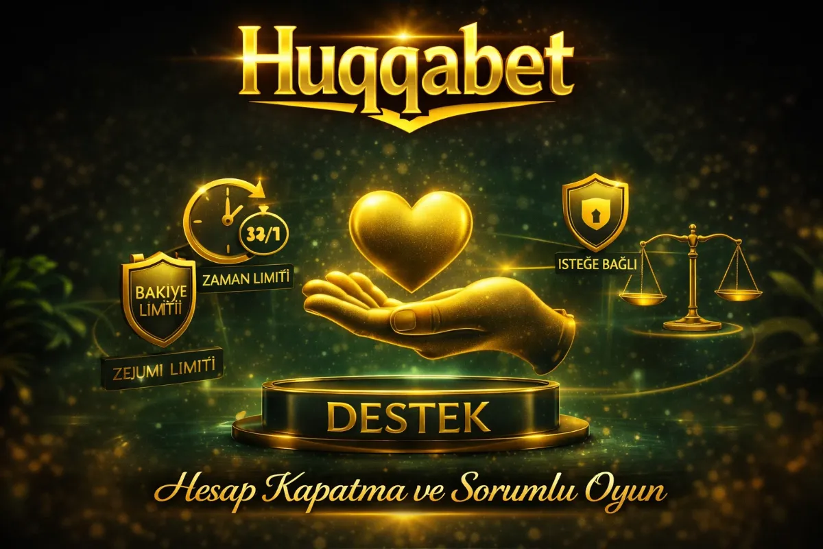 Huqqabet Hesap Kapatma ve Sorumlu Oyun — Mola Verme Rehberi kapak görseli