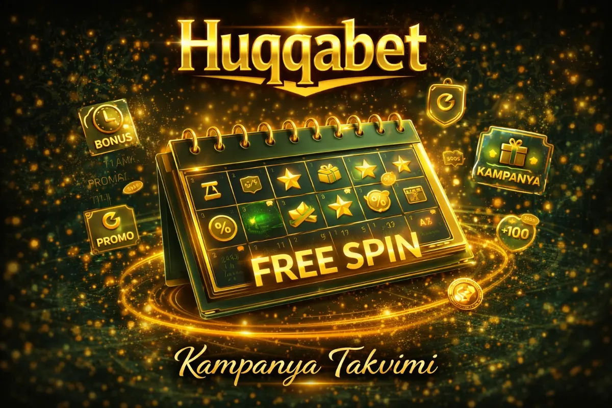 Huqqabet Kampanya Takvimi — Hangi Günler Hangi Bonuslar? kapak görseli